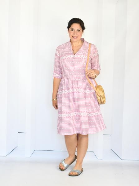 Nähbeispiel Kleid & Bluse Sombra lillesol women No. 54